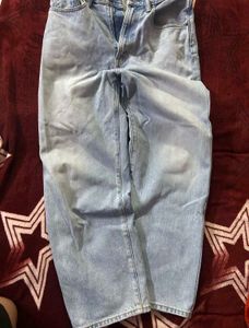 Baggy Light Wash Zara Jeans