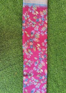 Floral Print Banarasi Silk Sarees - Set Of 7