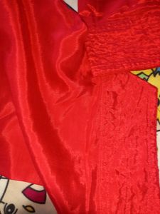 Red Silk Salwar