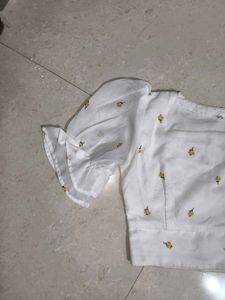 Floral Puff Sleeve Top