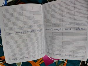 Brand New Cursive Writing English Books