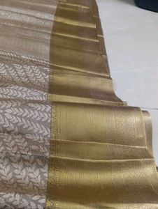 Excellent Nita Ambani Handmade Kanchi  Gold Saree