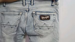 Acid Wash Denim Jeans