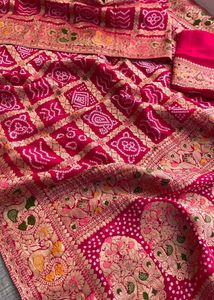 Brand New Pure Khaddi Georgette Banarasi Weaving S