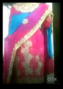 Partywear Heavy Kurti With Necklace Dpt