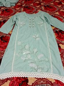 Elegant Embroidered Kurta