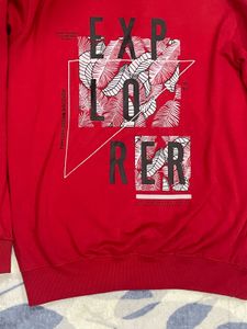 Beautiful Red Sweatshirt