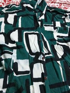 Patterned Casual Shirt