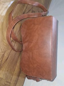 Leather Statement Bag