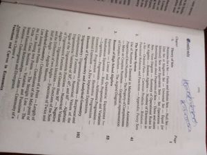 Mathematics For Economists
