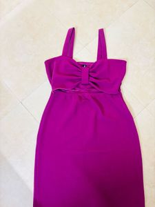 Purple Bodycon Dress
