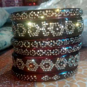 Sparkling Bangle Set