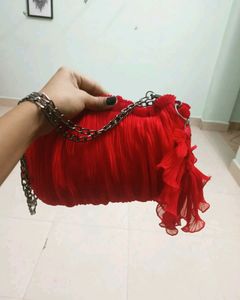 Stylish Red Sling Bag