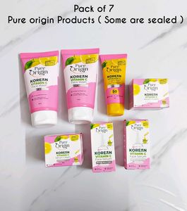 Pure origin vitamic c korean skincare kit