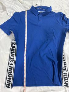 Original Blue Armani Exchange Polo