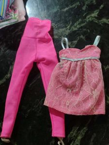 Set Of 6 Mattel Barbie Doll Clothes