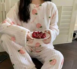 Peach Pajama Top and Pant