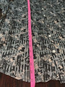 UCB —Abstract Print Button-Down Shirt