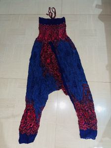 Boho Strapless Jumpsuit