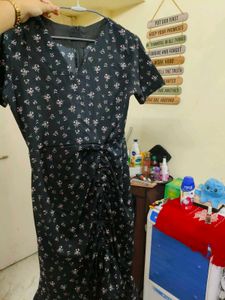Black Ruffle Dress