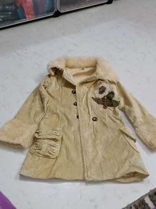 Vintage Style Faux Fur Collar Coat