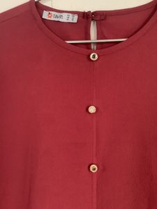 A Line Long Kurta Full Length Comfortable Daily We