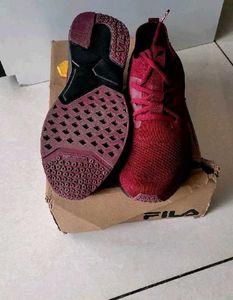 Fila Red Running Shoes