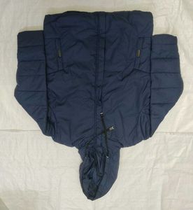 Navy Blue Puffer Jacket