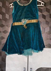 Sea Green Shiny Frok
