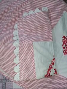 Floral Embroidered Bedding Set