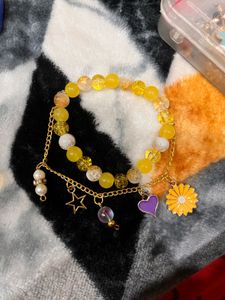 Beaded Charm Bracelet