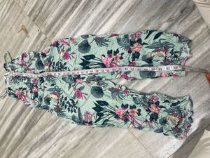 Floral Print Jumpsuit