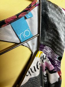 Rio Abstract Print Mini Dress