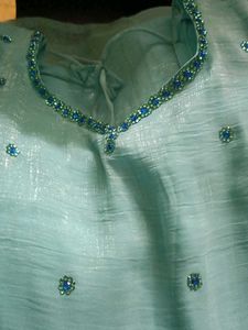 Light Blue Hand Work Top