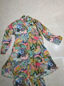 Colorful Print Coord Set