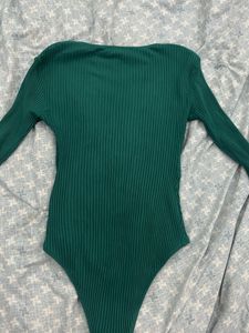 Green Bodysuit - Zara