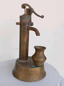 Antique Brass Indian Heritage Miniature