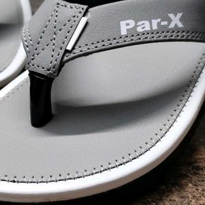 Par-X Gray Flip Flops Size 6