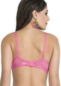 Lace Bra - Pink &amp; Black