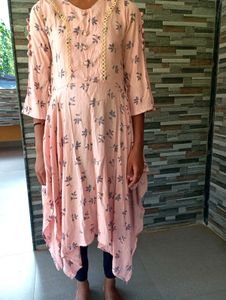 Floral Print Kurta
