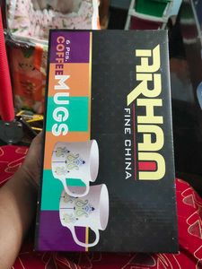 Arhan Fine China Coffee Mug Set
