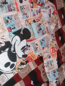 Mickey Mouse Comic oversized T- shirt
