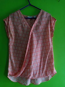 Peach Orange Top