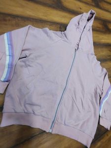 Pink Zip-Up Hoodie
