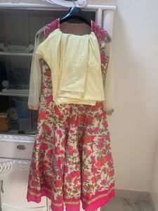Silk Anarkhali Dress📌offer In Profile