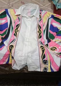 Unused Korean Style Shirt (Coin Also Negotiable)