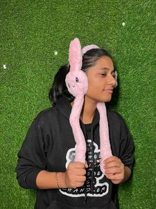 Cute Plush Bunny Earmuffs for girls and kids 💕💕