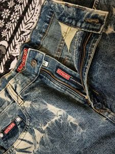 Tie-Dye Wide Leg bootcut Jeans