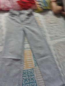 Wide Leg Denim Jeans