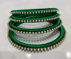 Green Bangle Set